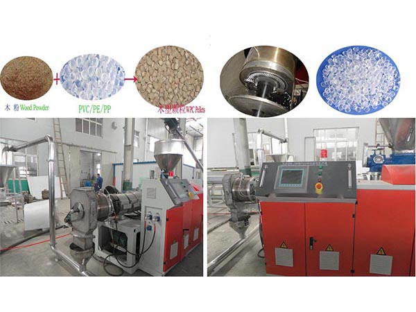 PVC or WPC Hot-cutting Pelletizing Production Line