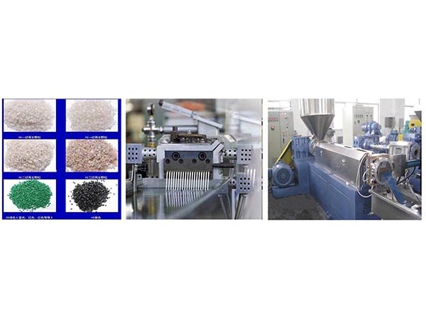 Plastic PP, PE Strand Cutting and Double Stage Pelletizing Production Line