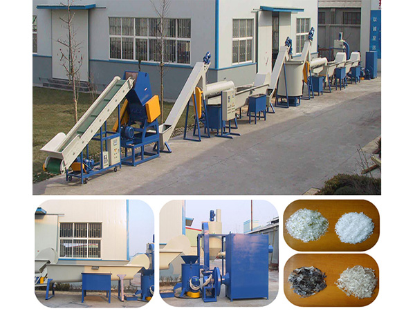Waste Plastic PP, PE, PET Crushing and Washing Production Line