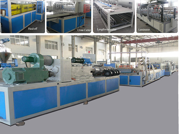 UPVC Window Sills Profile Production Line